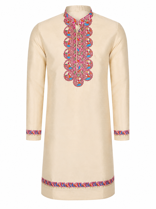 Mithila Heritage Handcrafted Kurta