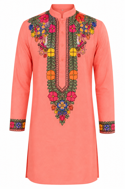 Mithila Art Handcrafted Kurta