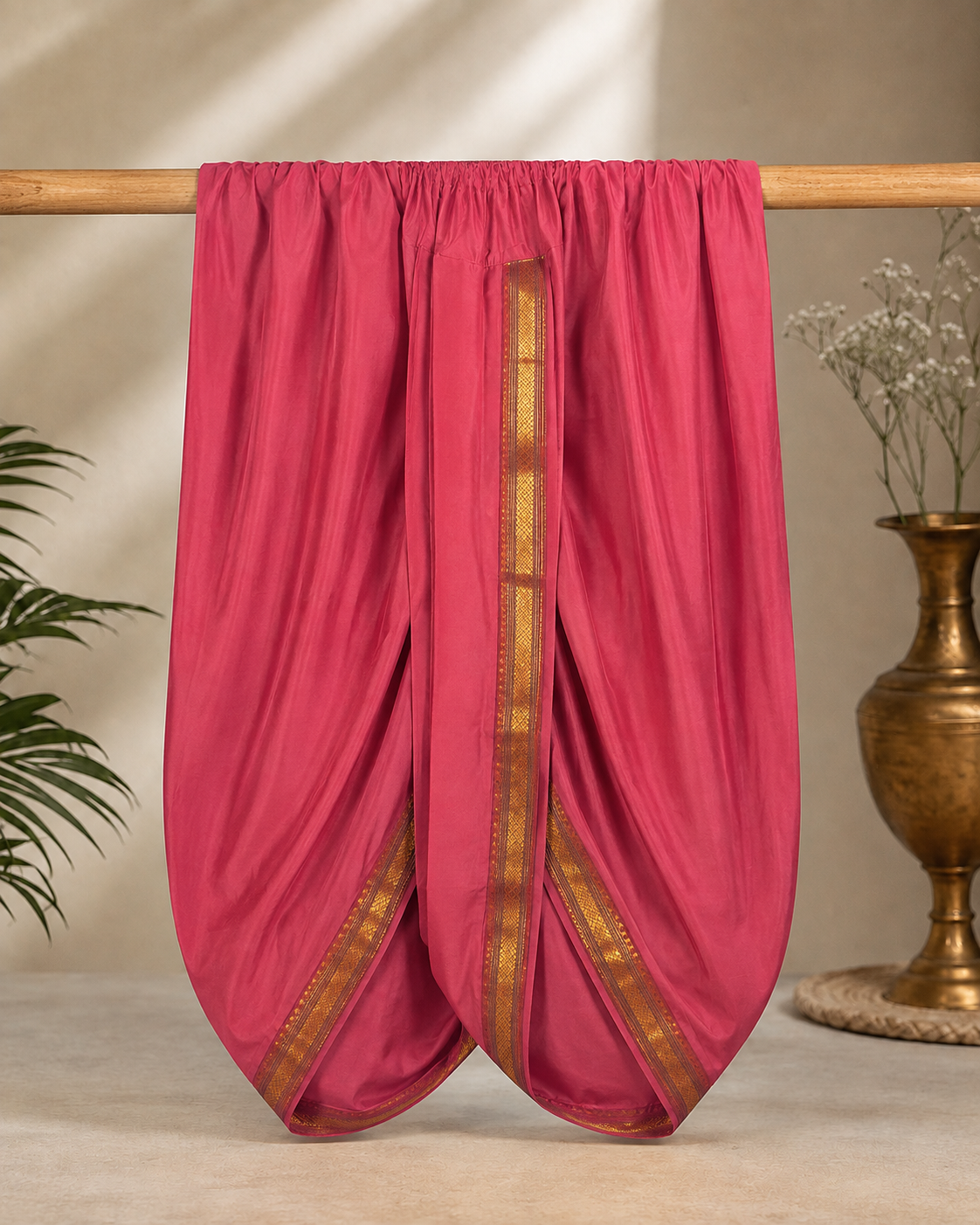 Men’s Ready-to-Wear Silk Dhoti Pant